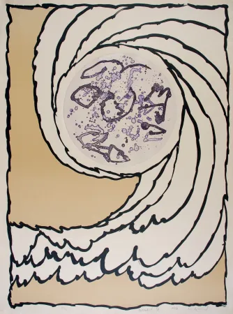 Acquaforte Alechinsky - Boréalité IV