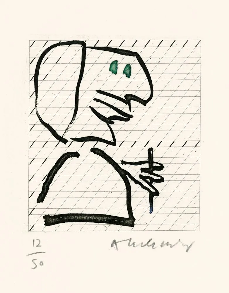 Libro Illustrato Alechinsky - Cantiques Polychromes