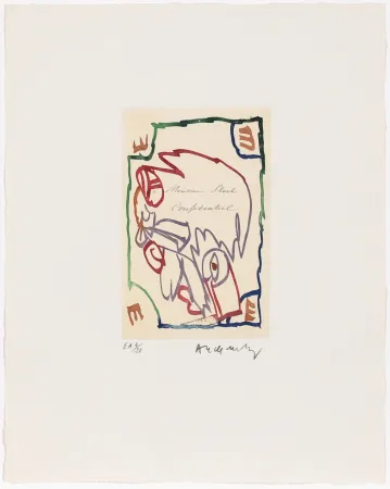 Acquaforte Alechinsky - Carta Canta 04