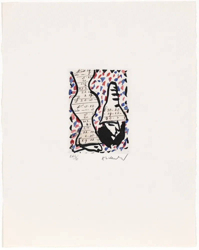 Acquaforte Alechinsky - Carta Canta 07