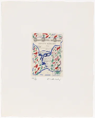 Acquaforte Alechinsky - Carta Canta 10