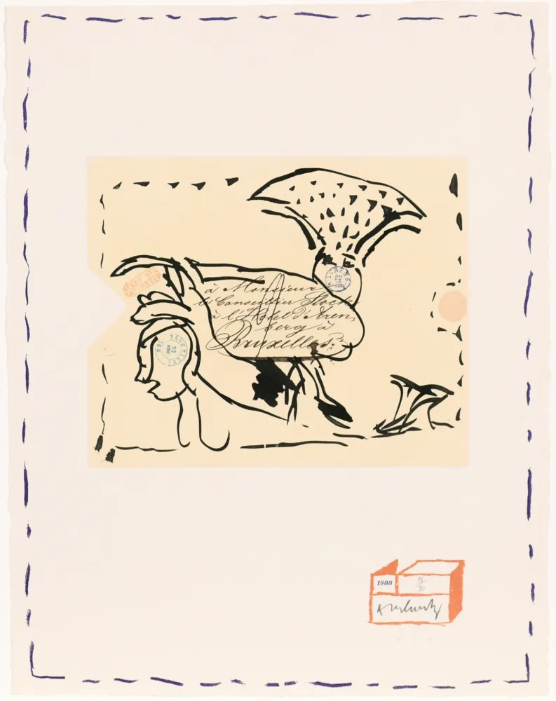 Acquaforte Alechinsky - Chaque matin 01