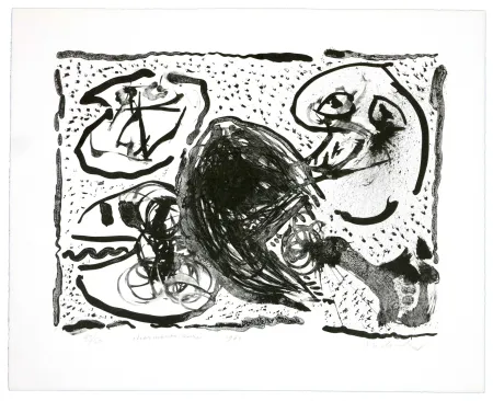 Litografia Alechinsky - Charmante soirée