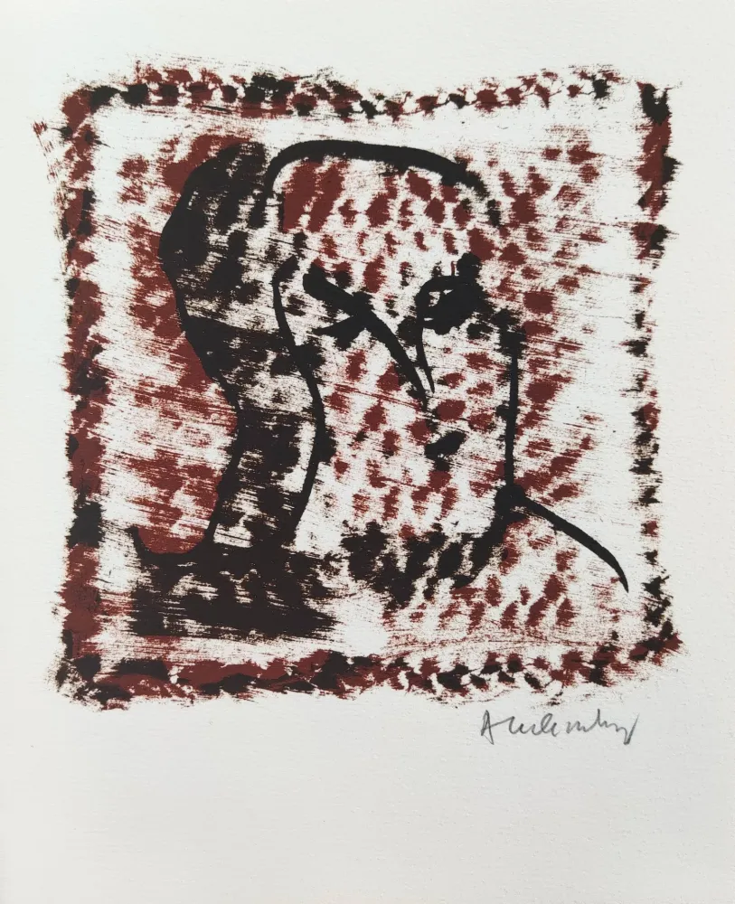 Litografia Alechinsky - Choses rapportées du Japon