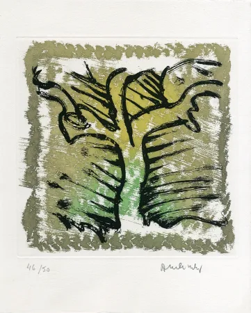 Acquaforte E Acquatinta Alechinsky - Choses rapportées du Japon