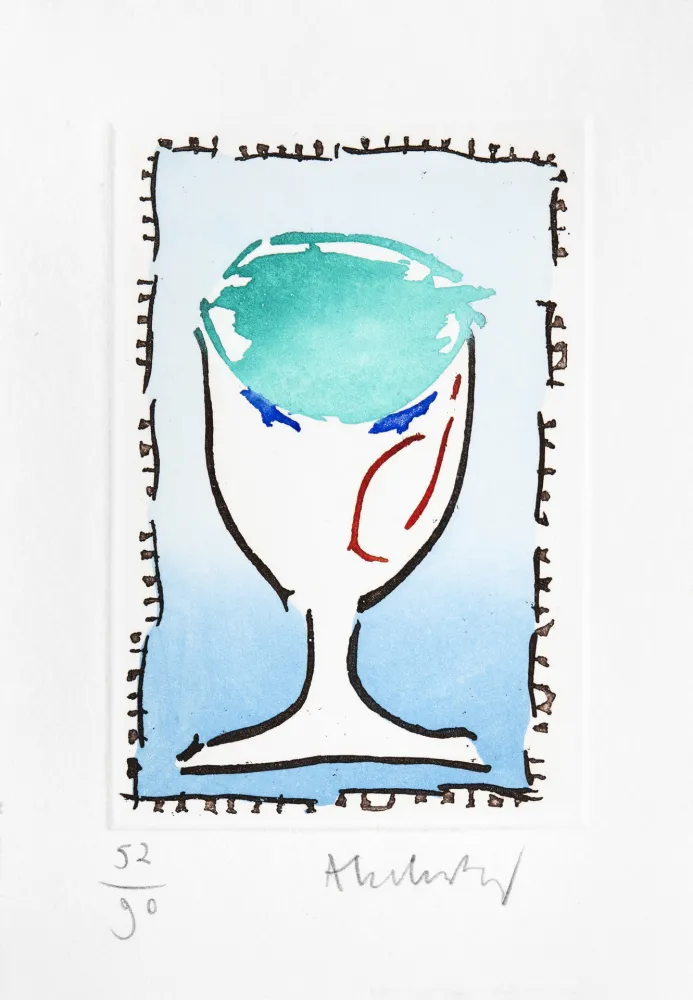 Incisione Alechinsky - Cigüe