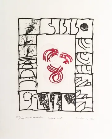 Incisione Alechinsky - Ciméma muet