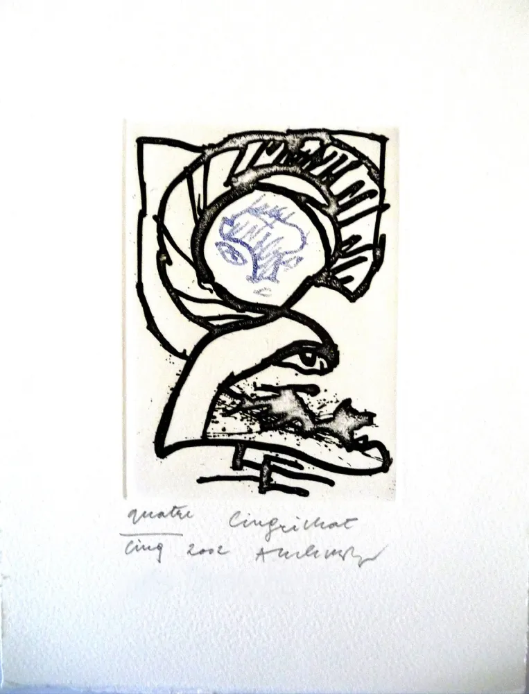 Incisione Alechinsky - Cingrichat