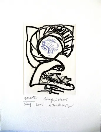 Incisione Alechinsky - Cingrichat