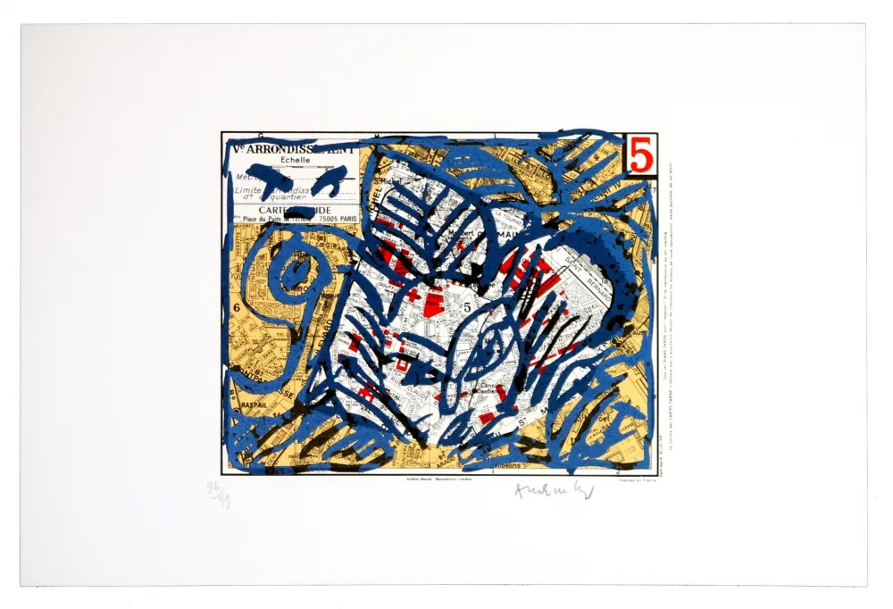 Litografia Alechinsky - Cinquième arrondissement (Paris)