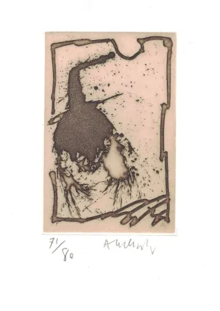 Acquaforte Alechinsky - '' Cobra ''