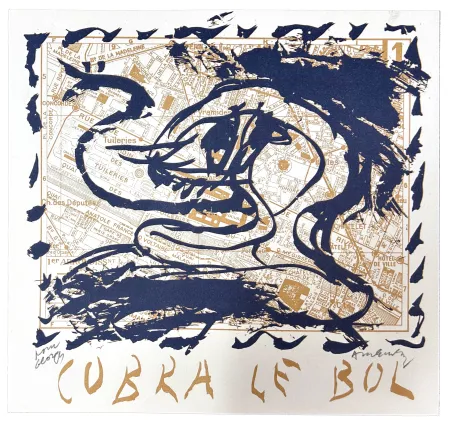 Litografia Alechinsky - Cobra le bol