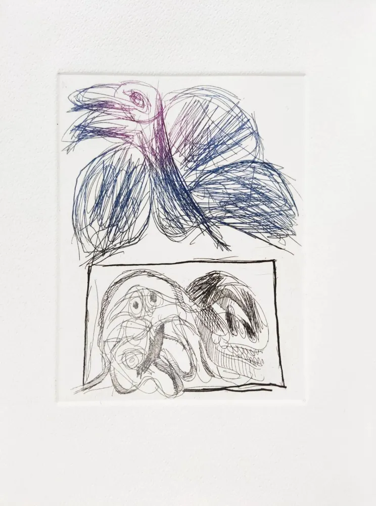 Acquaforte E Acquatinta Alechinsky - Commentaire de Personnage