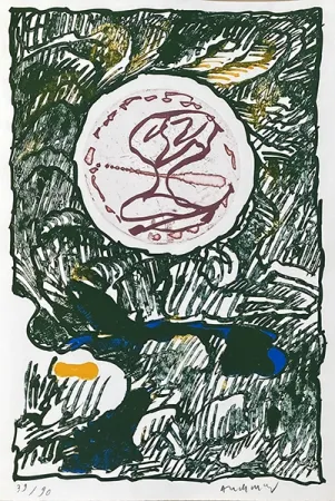 Incisione Alechinsky - Composition