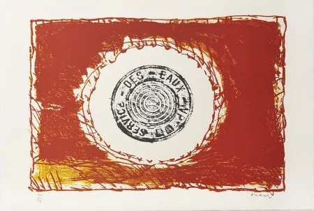 Litografia Alechinsky - Composition