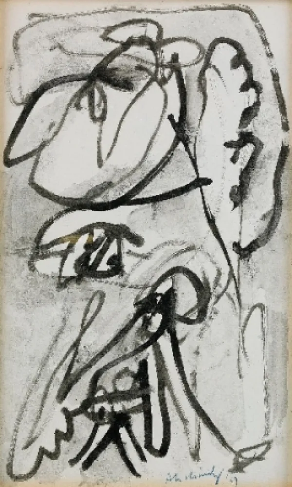 Non Tecnico Alechinsky - Composition