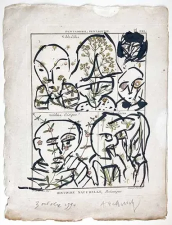 Non Tecnico Alechinsky - Composition