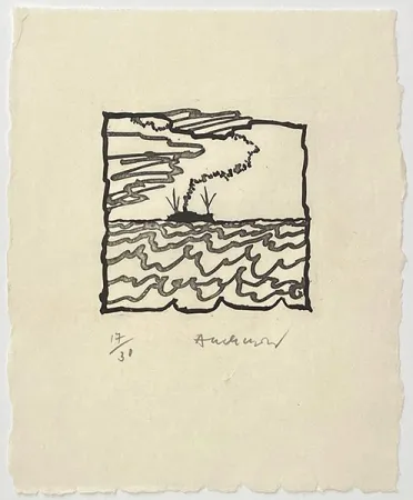 Incisione Alechinsky - Composition