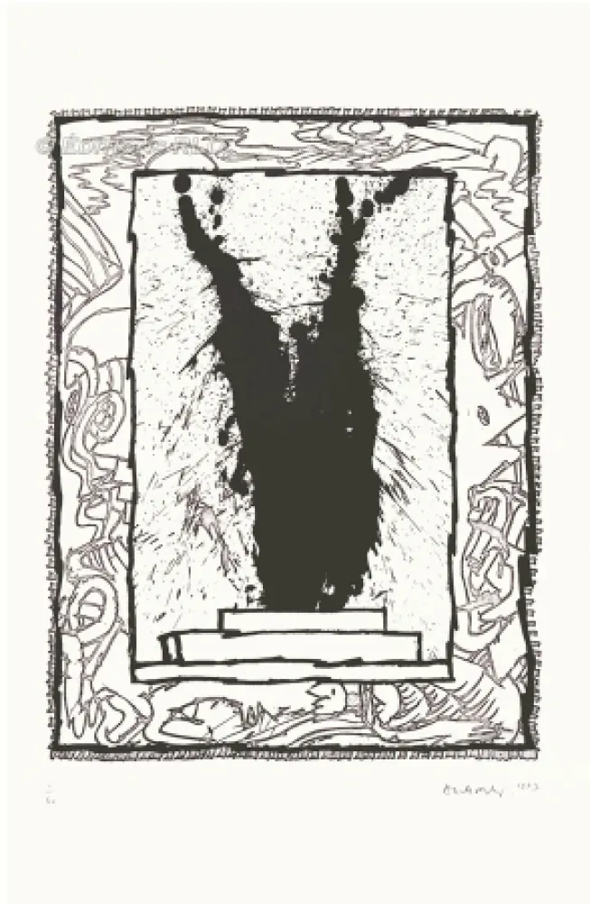 Acquaforte E Acquatinta Alechinsky - Coup double