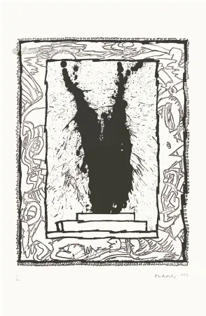 Acquaforte E Acquatinta Alechinsky - Coup double