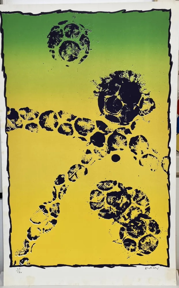 Serigrafia Alechinsky - Coupe du monde de Football, 1982