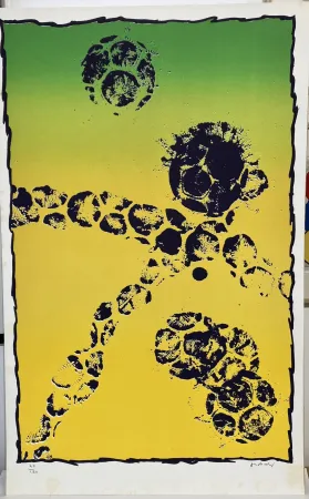 Serigrafia Alechinsky - Coupe du monde de Football, 1982