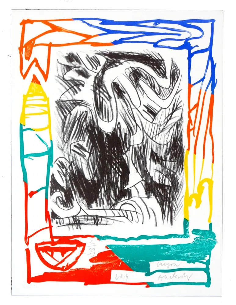 Litografia Alechinsky - Crayon