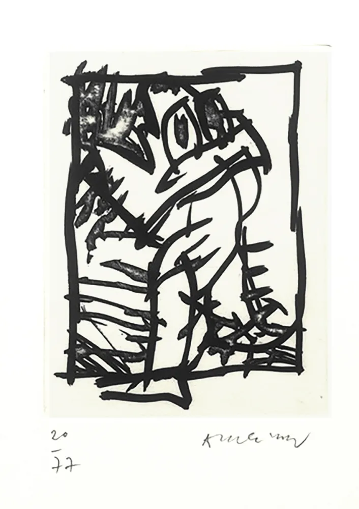 Libro Illustrato Alechinsky - De singes et de mouches