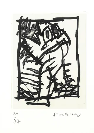 Libro Illustrato Alechinsky - De singes et de mouches