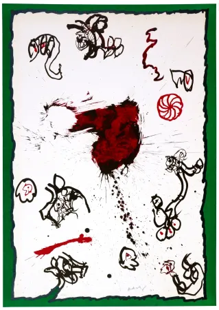 Litografia Alechinsky - Deuxième