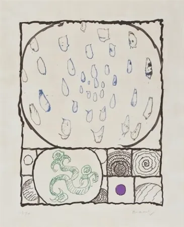 Acquaforte Alechinsky - Dévidoir