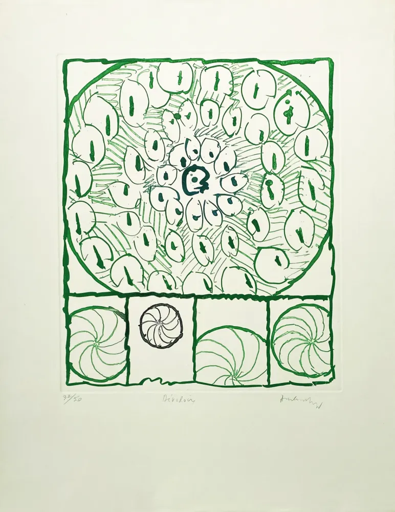 Incisione Alechinsky - Dévidoirs