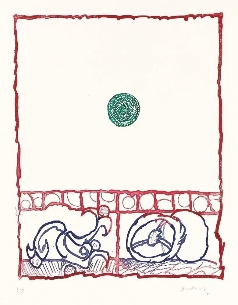 Incisione Alechinsky - Dévidoirs