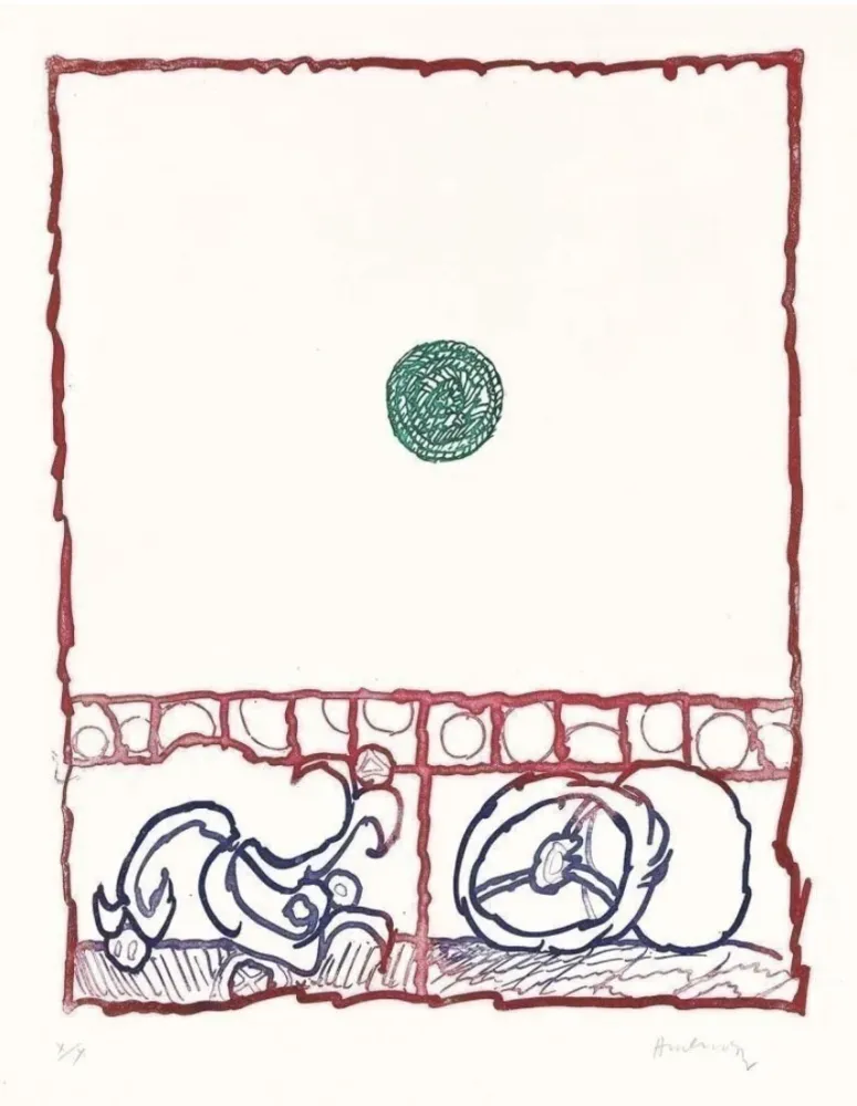 Incisione Alechinsky - Dévidoirs