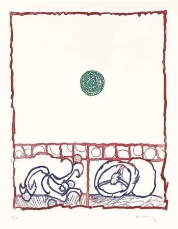 Incisione Alechinsky - Dévidoirs