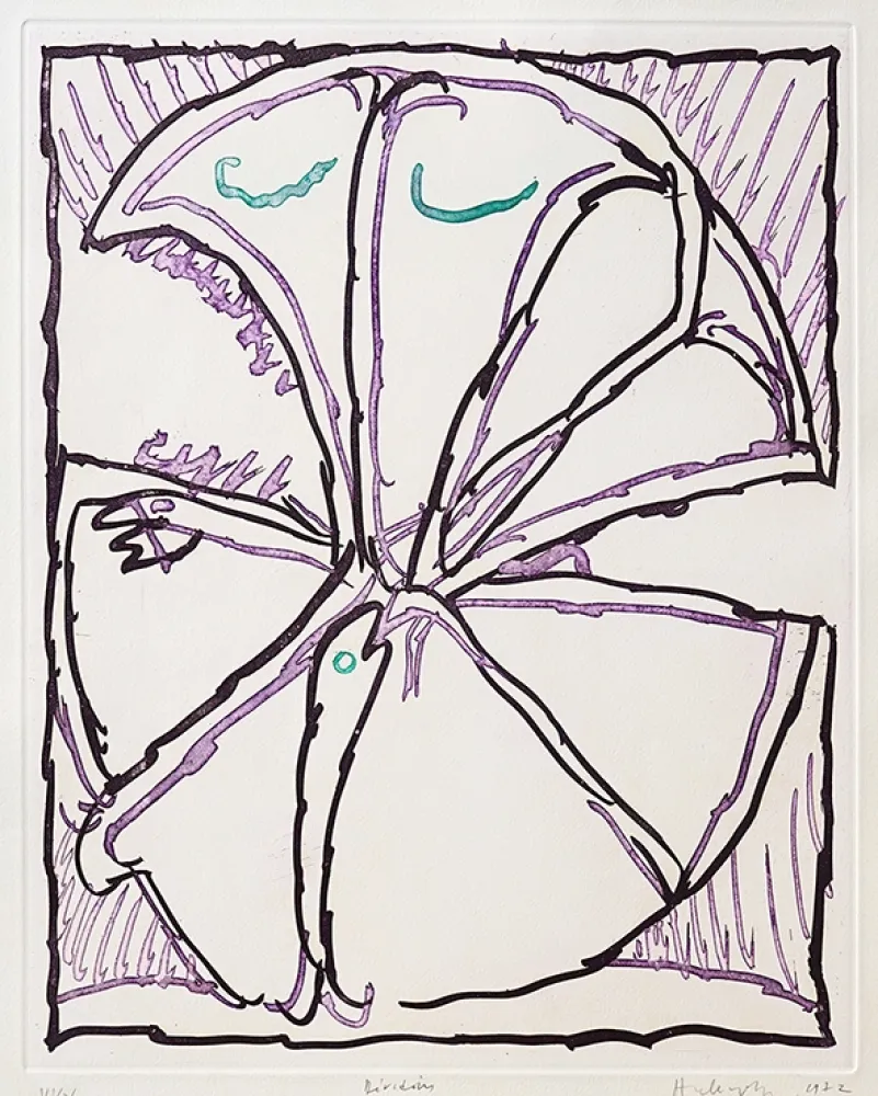 Acquaforte Alechinsky - Dévidoirs