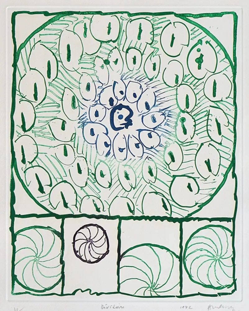 Acquaforte Alechinsky - Dévidoirs