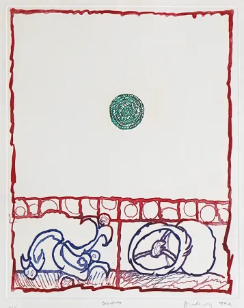 Acquaforte Alechinsky - Dévidoirs