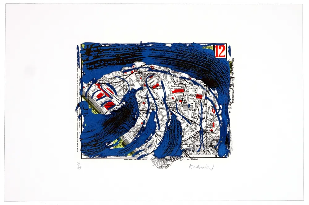 Litografia Alechinsky - Douzième arrondissement (Paris)