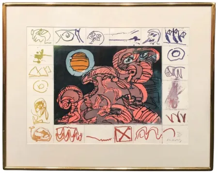 Acquaforte Alechinsky - Droit de regard