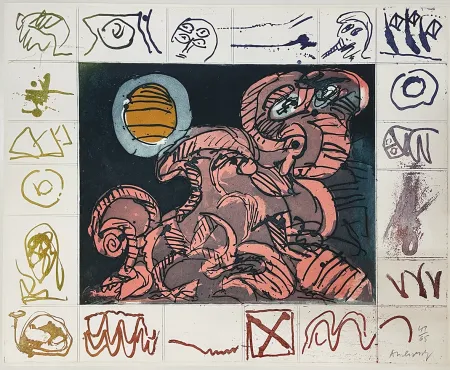 Acquaforte E Acquatinta Alechinsky - Droit de regard