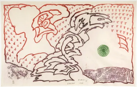 Incisione Alechinsky - Dulle Griet