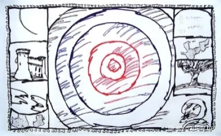 Incisione Alechinsky - En espagne