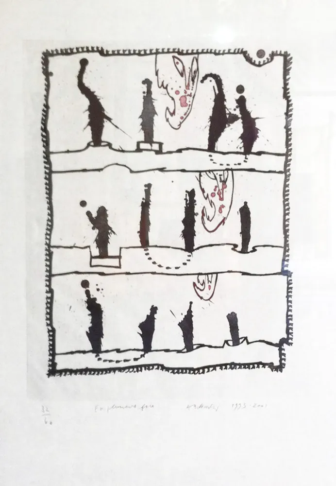 Incisione Alechinsky - En plusieurs fois 