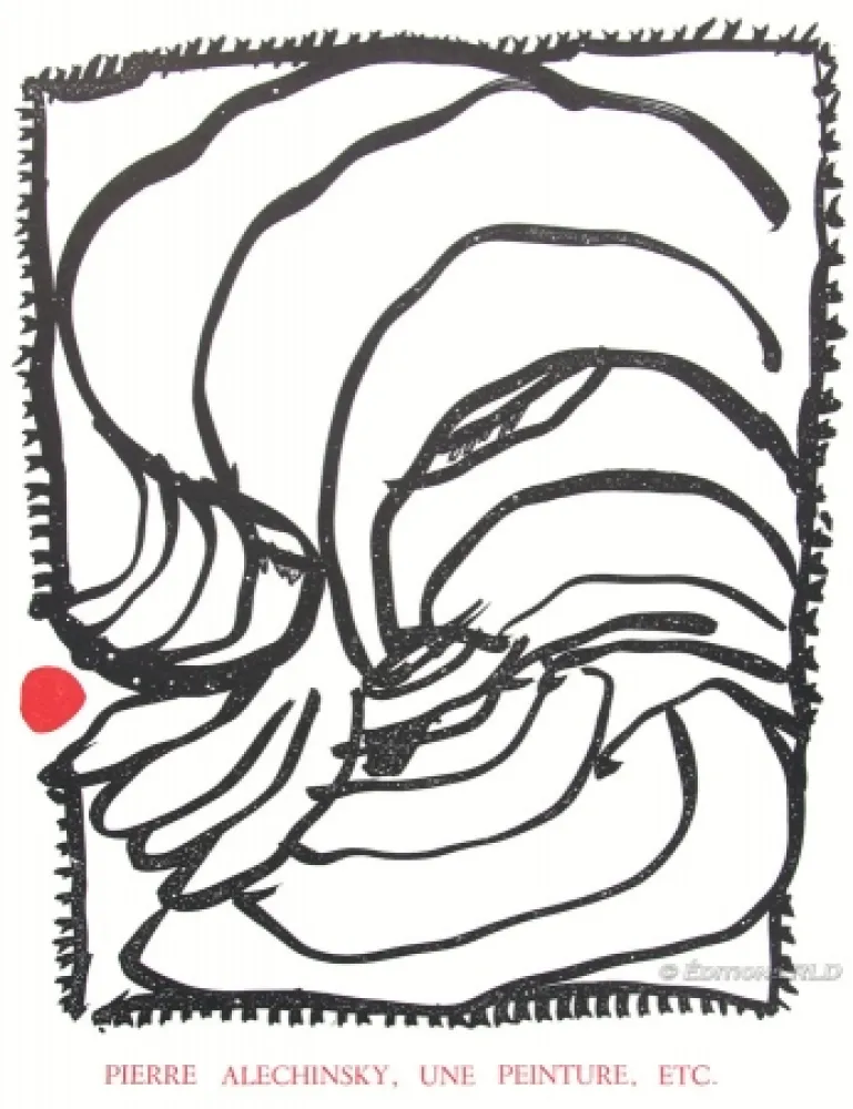 Libro Illustrato Alechinsky - En Puisaye N°3