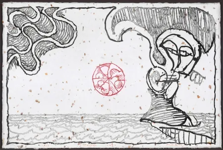 Acquaforte E Acquatinta Alechinsky - Estacade