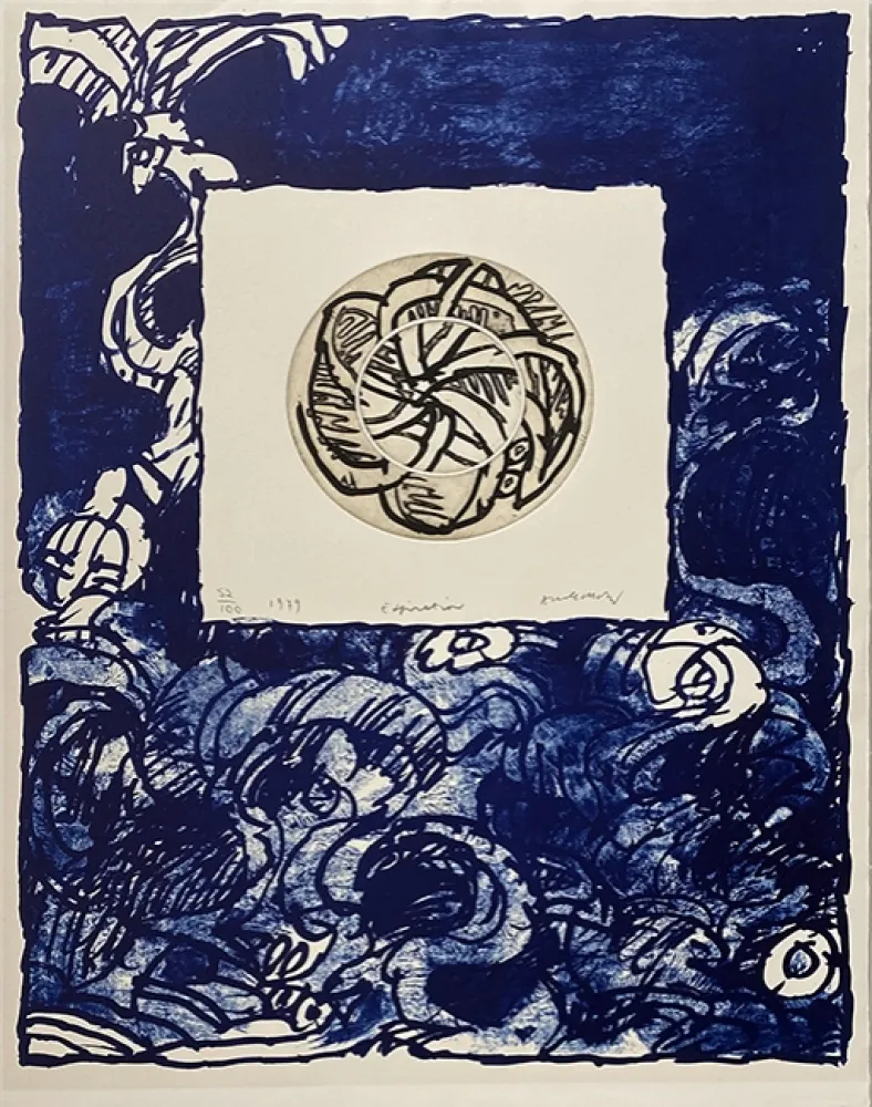 Incisione Alechinsky - Expiration