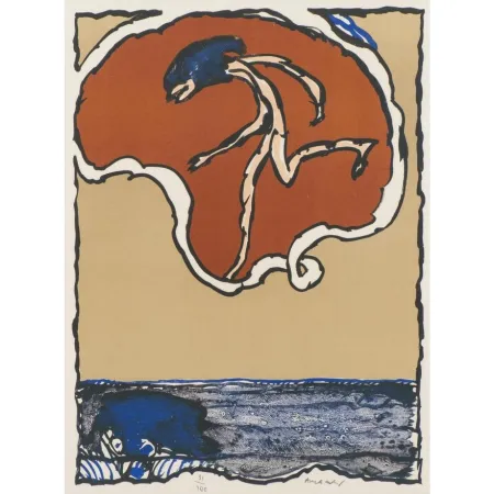 Litografia Alechinsky - 