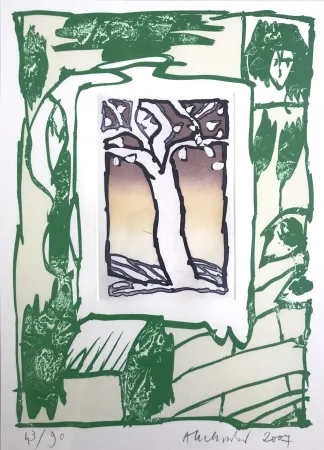 Incisione Alechinsky - Fruitier