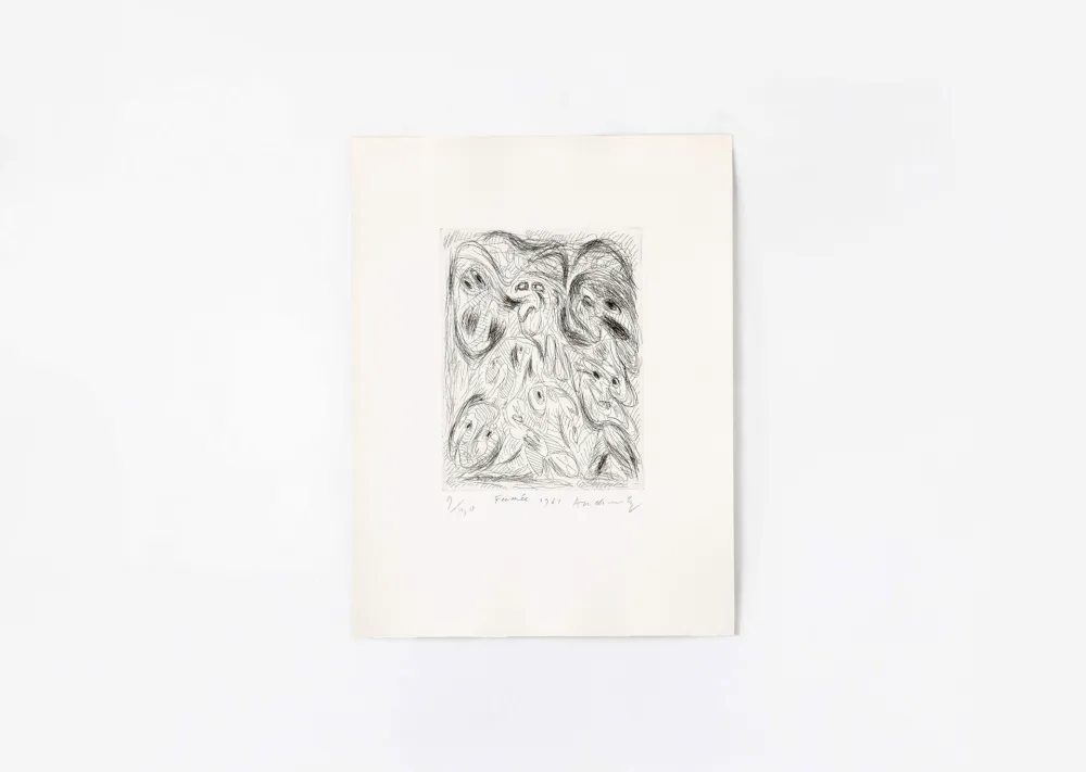 Incisione Alechinsky - Fumées